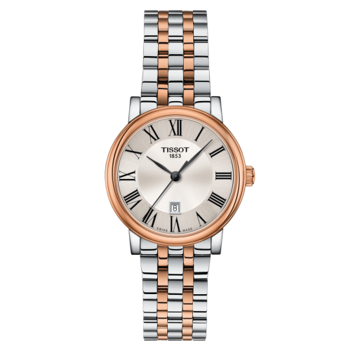 Tissot Carson Premium Quartz 30 Stainless Steel - Rose Gold / Silver / Bracelet